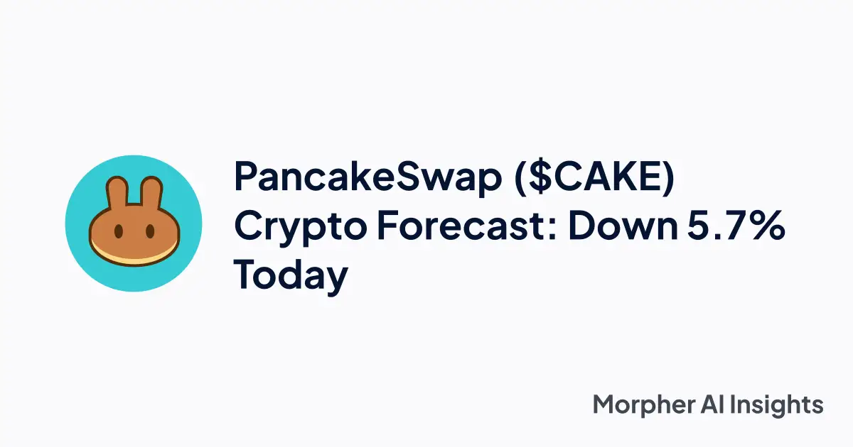 PancakeSwap ($CAKE) Crypto Forecast