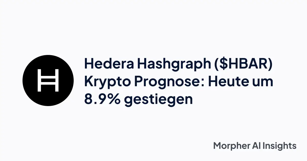 Hedera Hashgraph ($HBAR) Crypto Forecast
