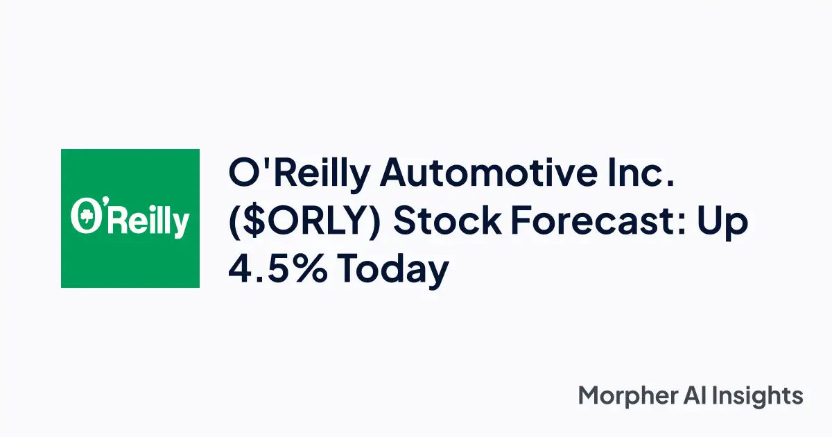 O'Reilly Automotive Inc. (ORLY) Stock Forecast