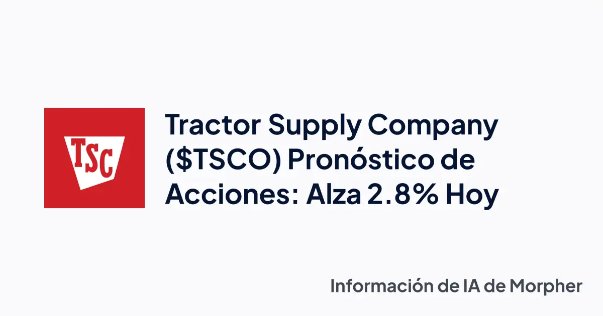 Tractor Supply Company ($TSCO) Stock Forecast