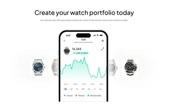 Create your watch portfolio on Morpher