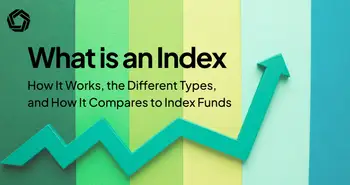 Article title with upward arrow depicting asset growth