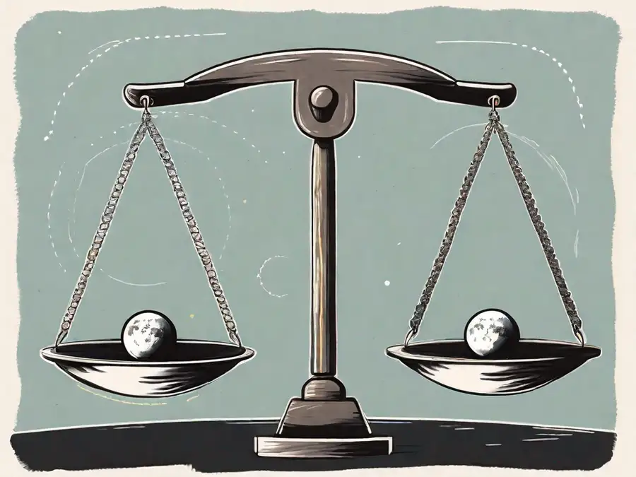 Two scales in balance
