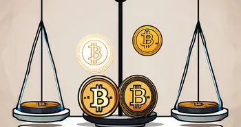 Various cryptocurrency coins (like bitcoin