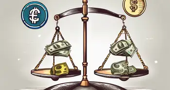 Various global currencies like the dollar