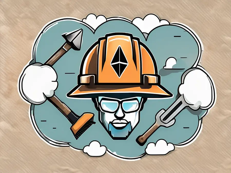 Cryptocurrency symbols like bitcoin and ethereum