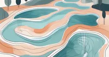 A diverse array of interconnected pools