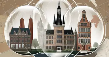 Verschiedene historische Gebäude und Sehenswürdigkeiten