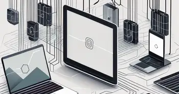 Verschiedene digitale Geräte wie ein Smartphone
