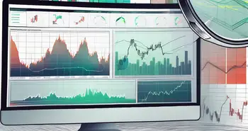 A computer screen displaying multiple forex trading charts