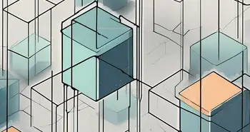 Ein Blockchain-Netzwerk mit mehreren verbundenen Blöcken