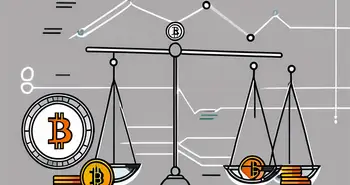A digital interface displaying various cryptocurrency symbols
