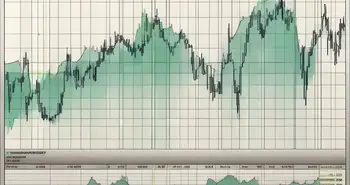 Ein Computerbildschirm, der ein detailliertes Börsendiagramm mit dem deutlich hervorgehobenen CCI (Commodity Channel Index) Indikator anzeigt