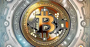 A mystical ancient tablet with engraved symbols representing bitcoin and other related cryptocurrency concepts