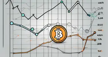 Un graphique linéaire fluctuant symbolisant les tendances du marché