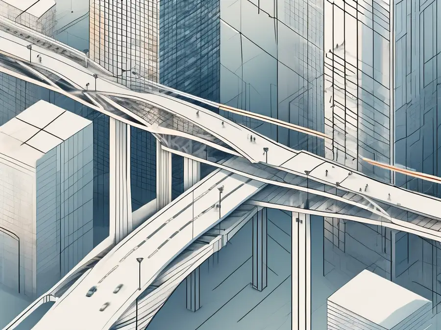 Diversas estructuras físicas como edificios
