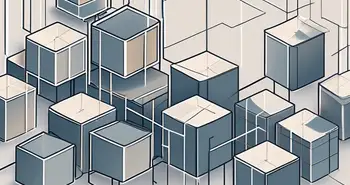 Ein Netzwerk miteinander verbundener Speicherboxen