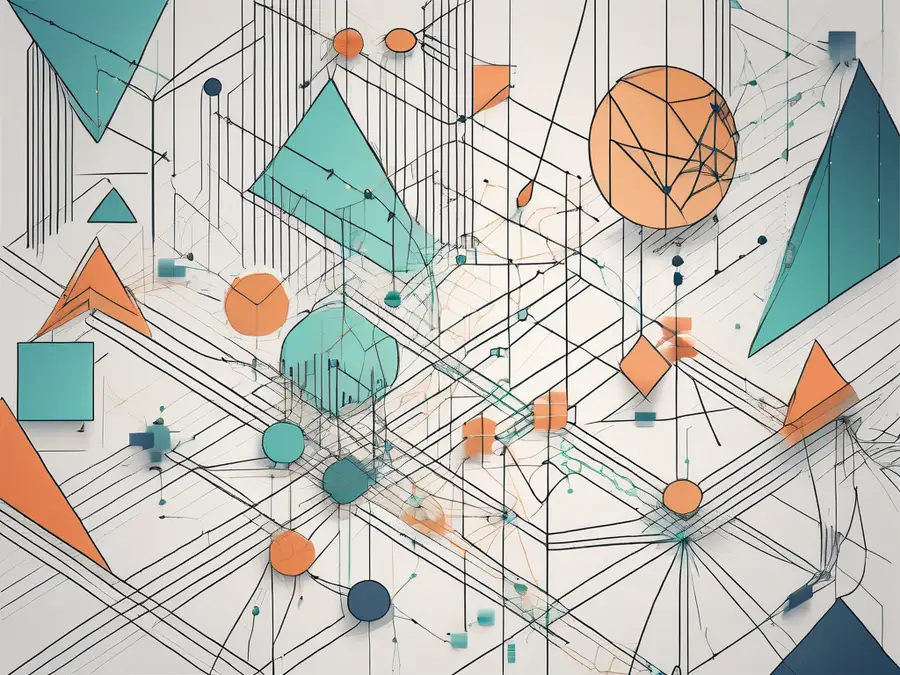 A complex network of interconnected global trading platforms