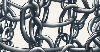 Interconnected chains evolving into more abstract