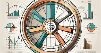 A wheel divided into segments