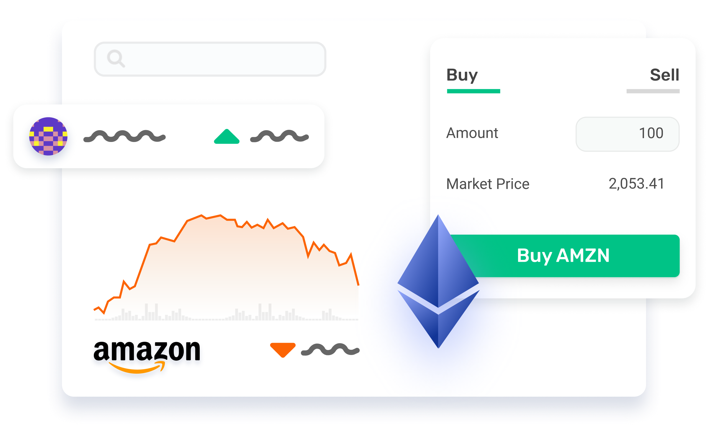 how much can i buy amazon stock for